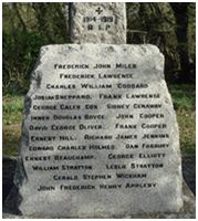 War Memorial Cleaned Inscription 2